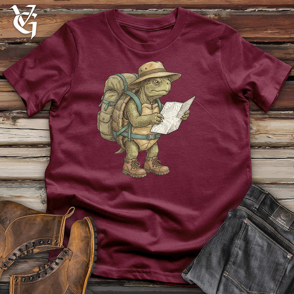 Viking Goods Turtle Navigator Tee Maroon / L