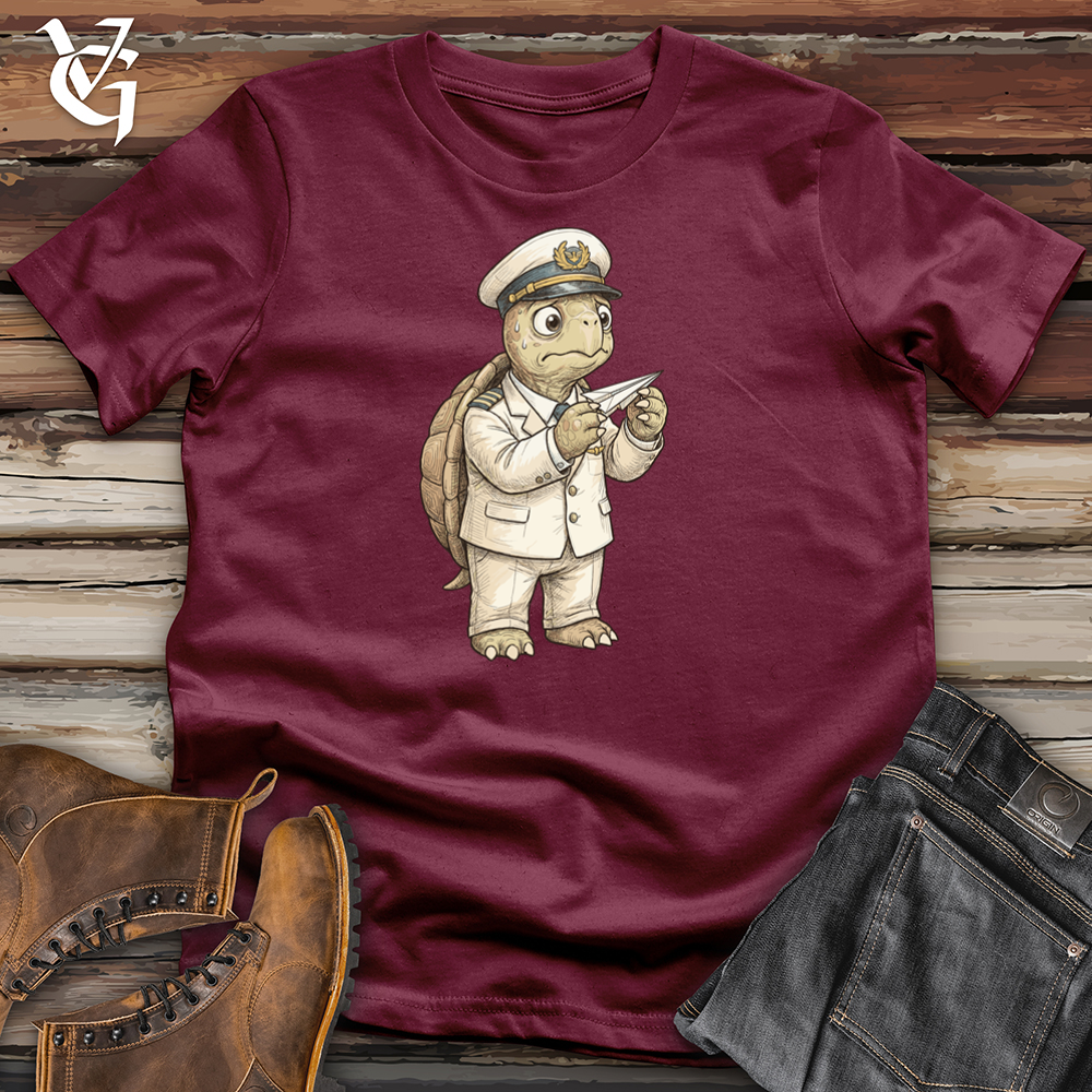 Viking Goods Turtle Pilot Tee Maroon / L