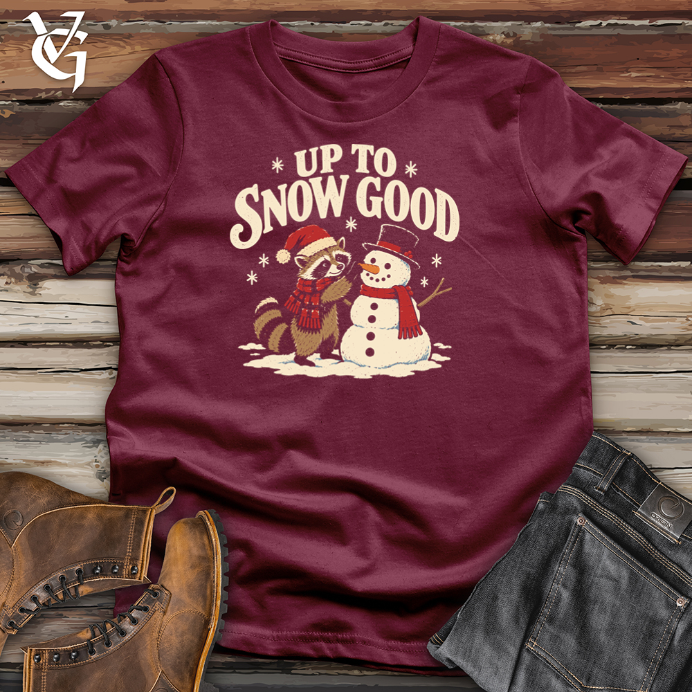 Viking Goods Up To Snow Good Tee Maroon / L