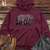 Viking Goods Winter Bjorn Midweight Hooded Sweatshirt Maroon / L