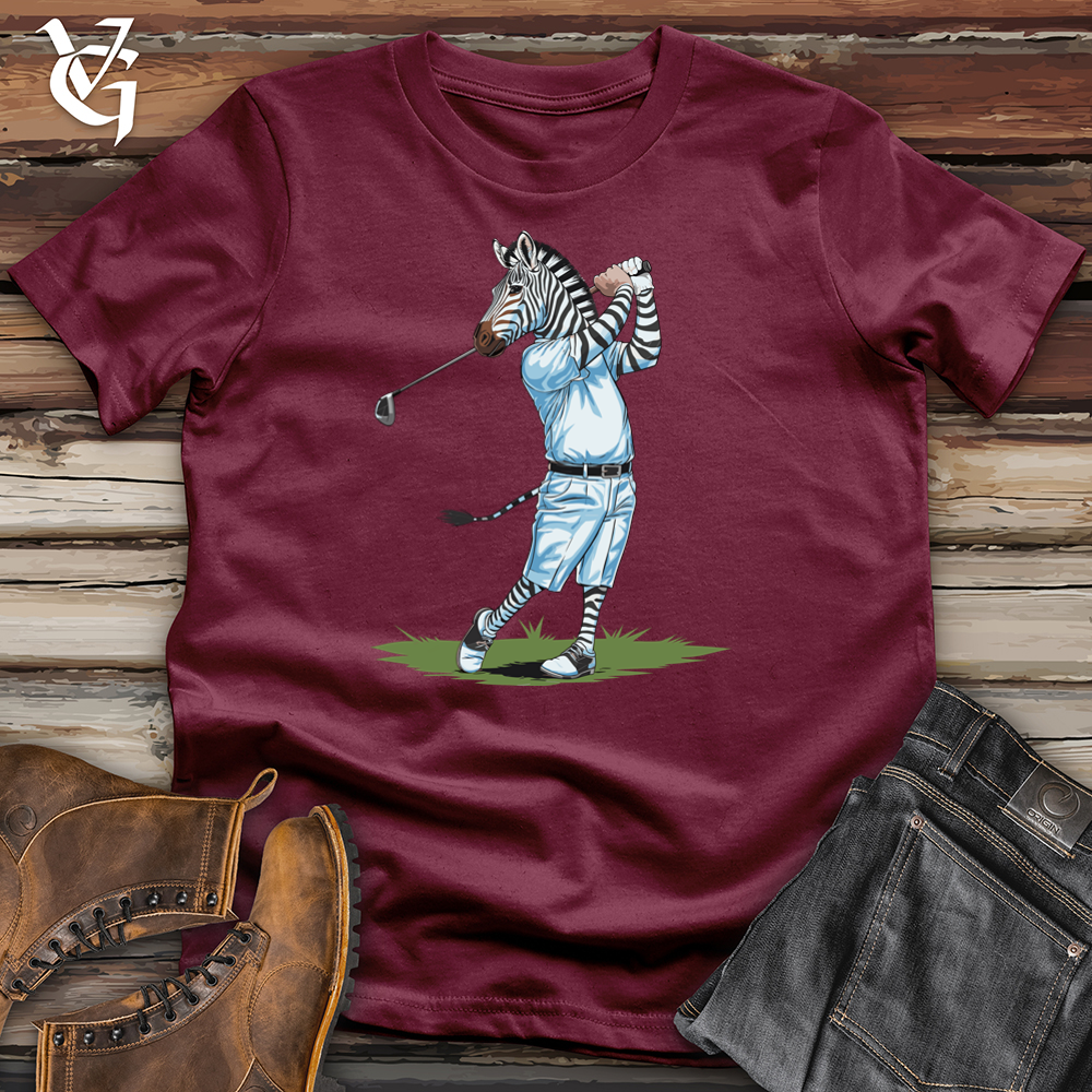 Viking Goods Zebra Zingers Softstyle Tee Maroon / L
