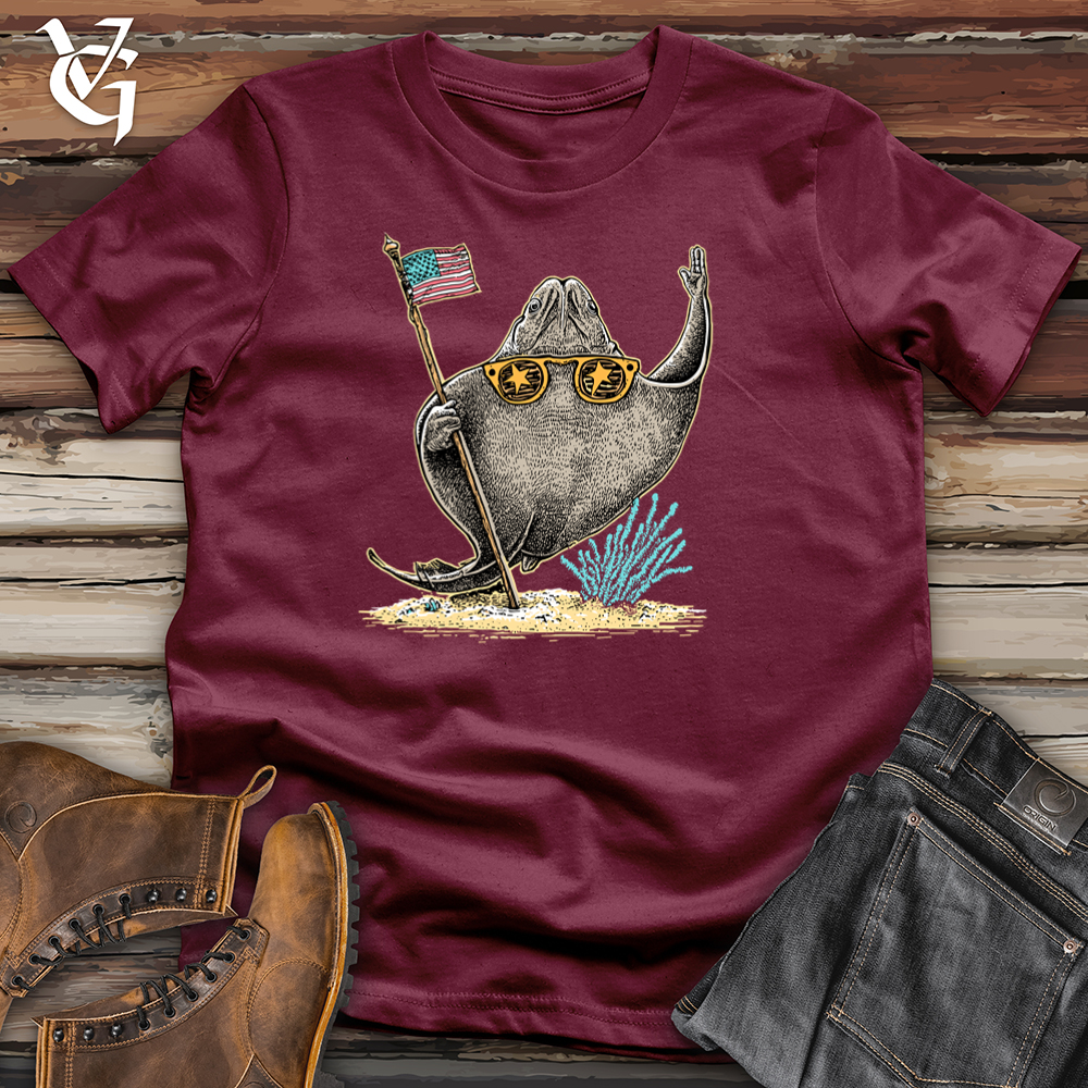 Viking Goods American Stingray Softstyle Tee Maroon / S