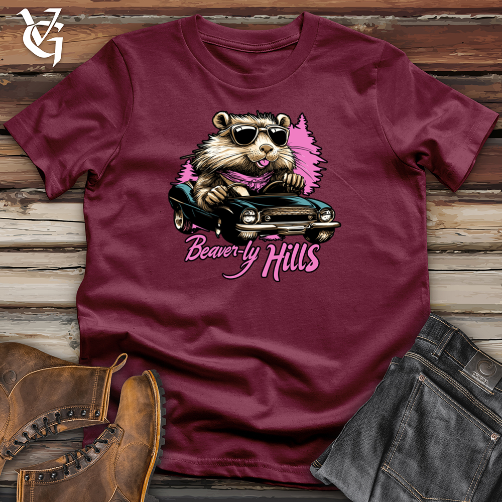 Viking Goods Beaver-ly Hills Softstyle Tee Maroon / S
