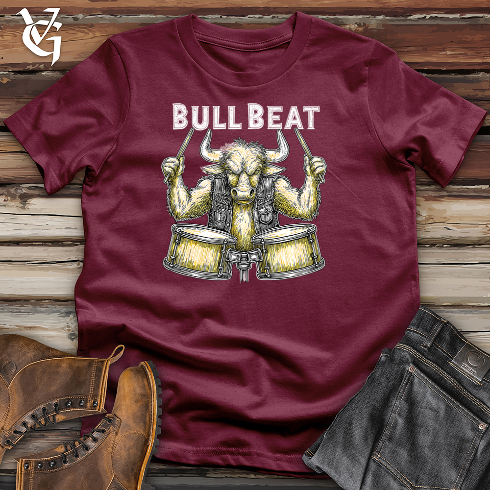 Viking Goods Bulls Beat Softstyle Tee Maroon / S