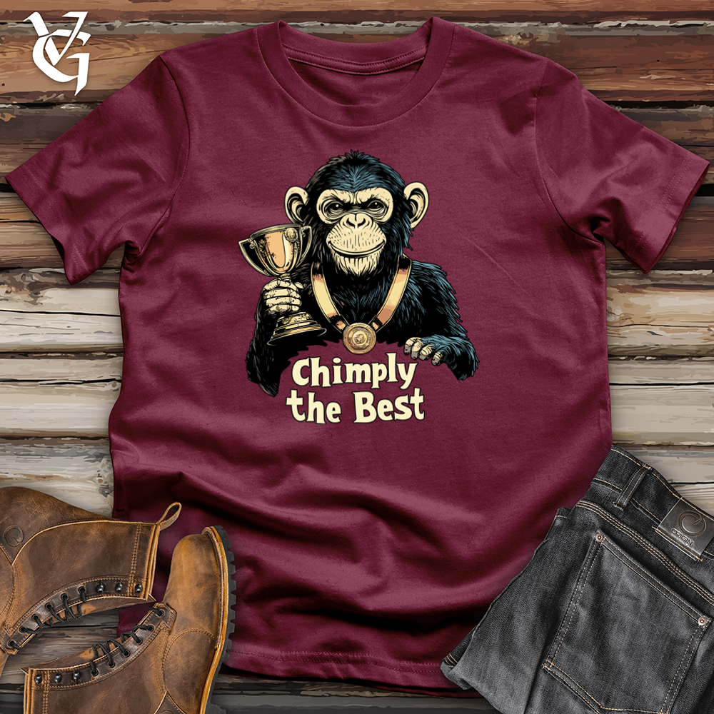 Viking Goods Chimply The Best Softstyle Tee Maroon / S