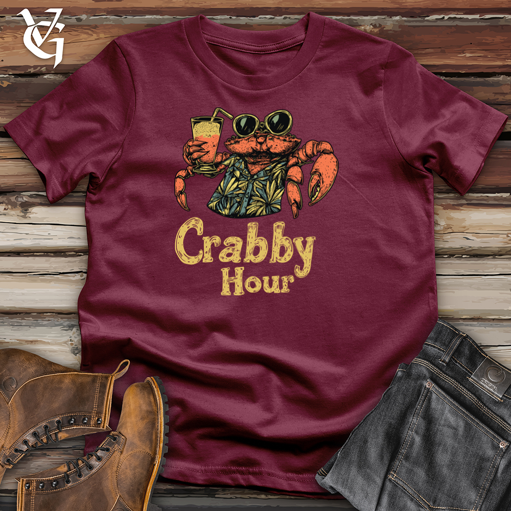 Viking Goods Crabby Hour Softstyle Tee Maroon / S