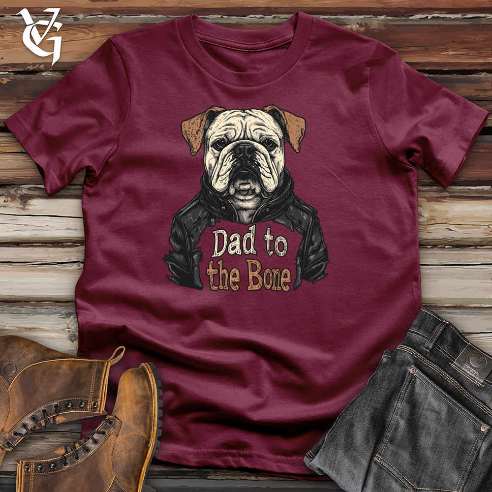 Viking Goods Dad to the Bone Softstyle Tee Maroon / S