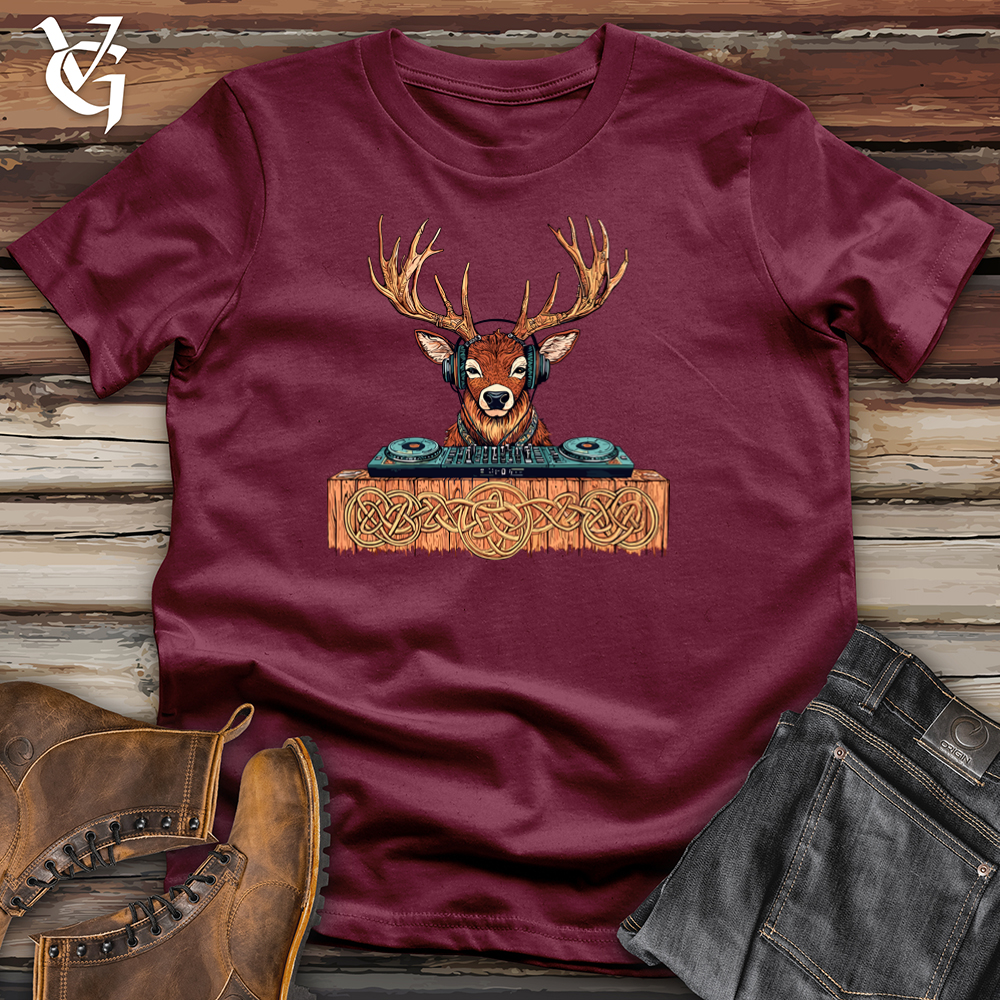 Viking Goods Deer Music Softstyle Tee Maroon / S
