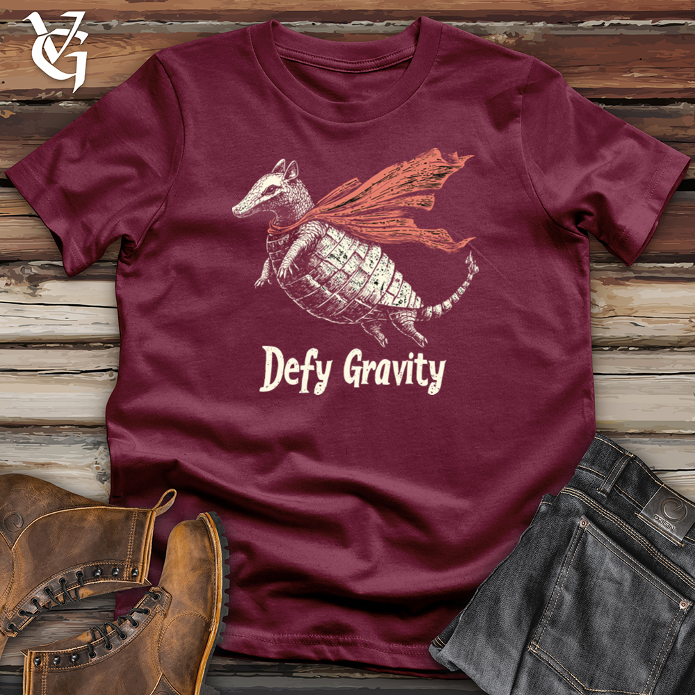 Viking Goods Defy Gravity Armadillo Softstyle Tee Maroon / S