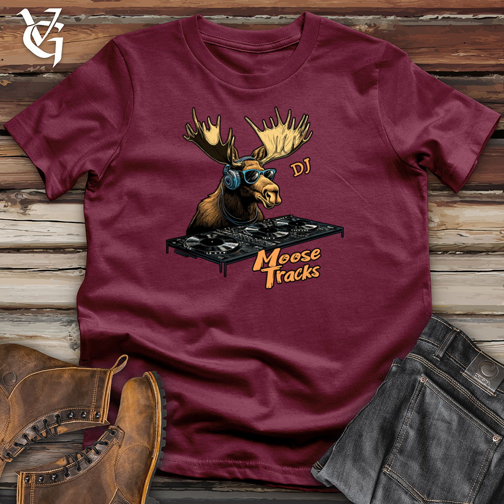 Viking Goods DJ Moose Tracks Softstyle Tee Maroon / S