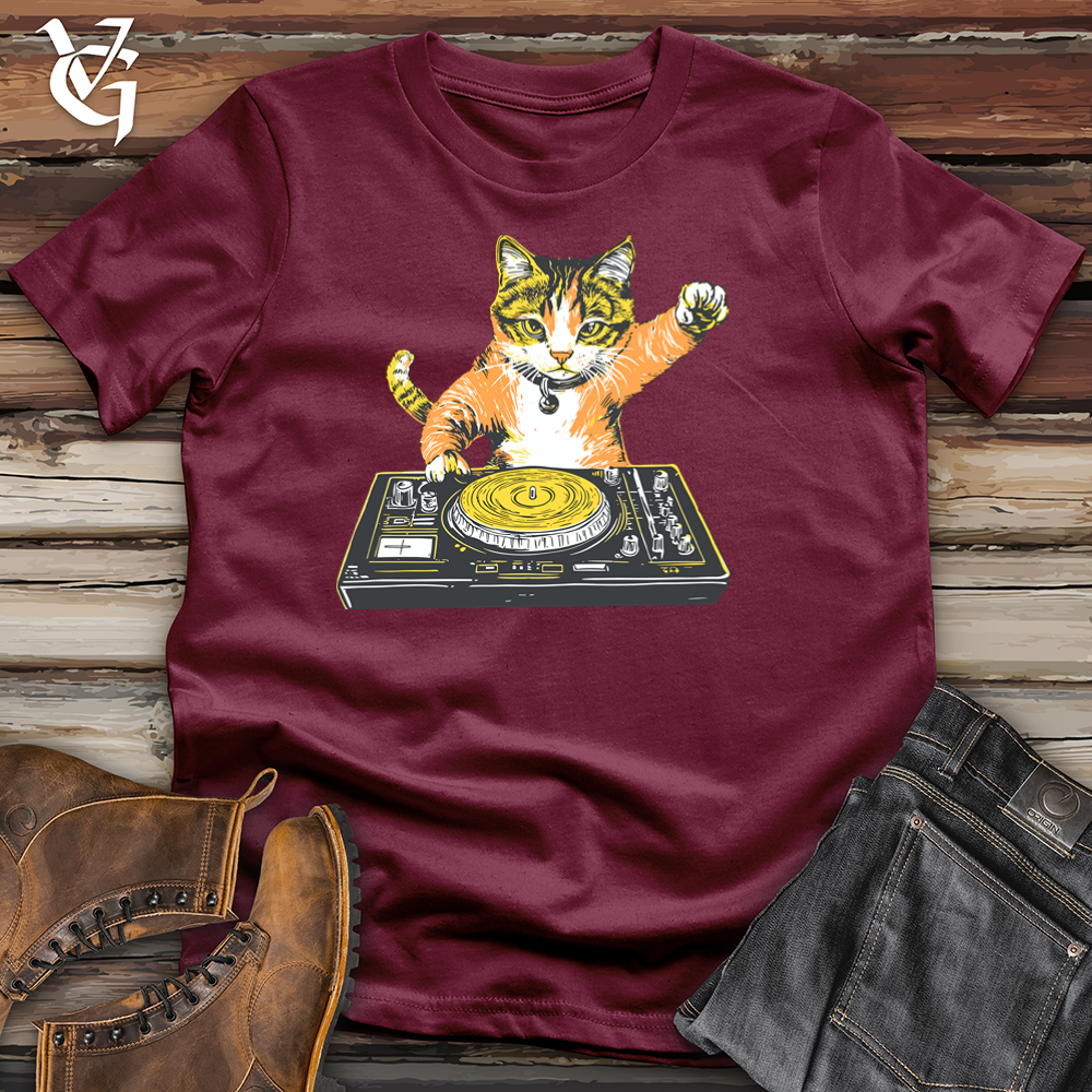 Viking Goods DJ Paws Softstyle Tee Maroon / S