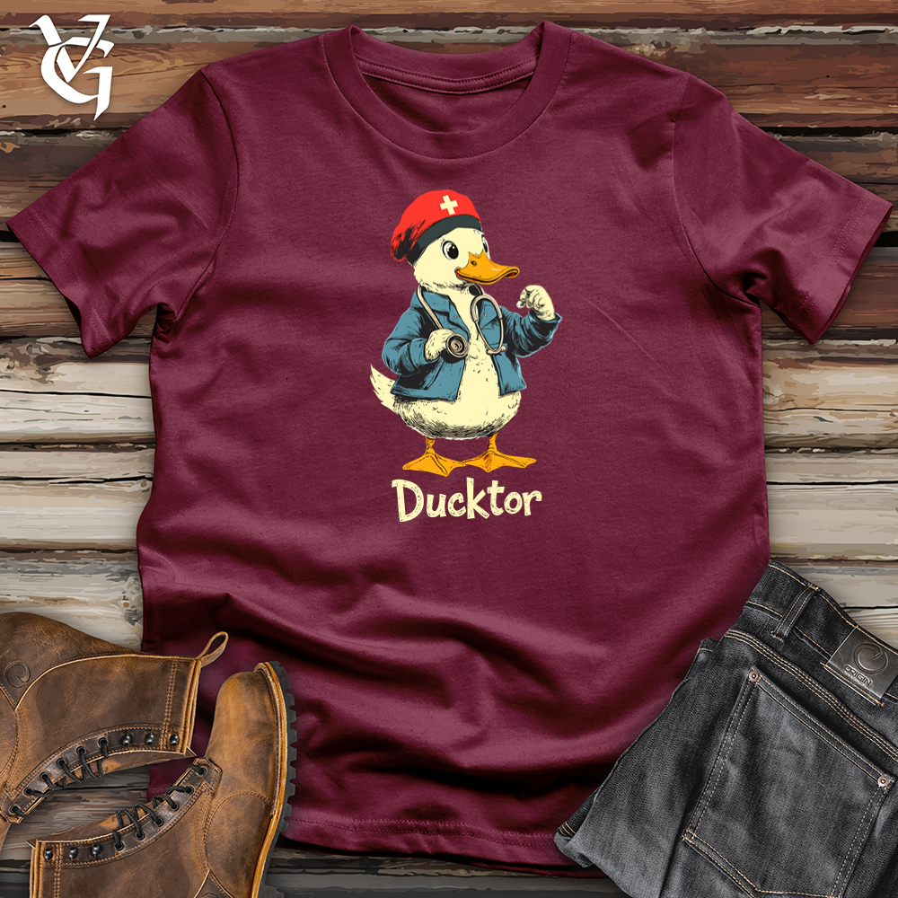 Viking Goods Ducktor Softstyle Tee Maroon / S