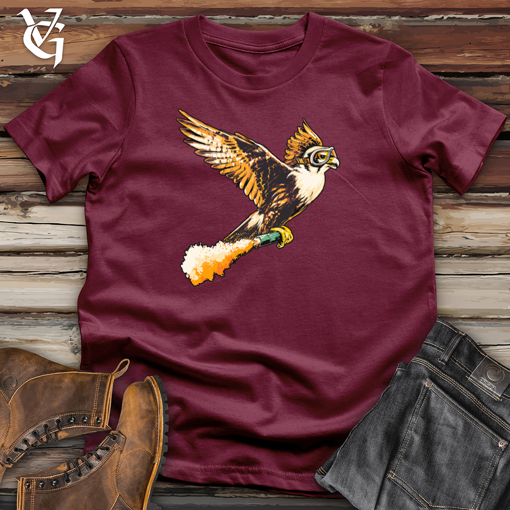 Viking Goods Falcon Rocket Softstyle Tee Maroon / S