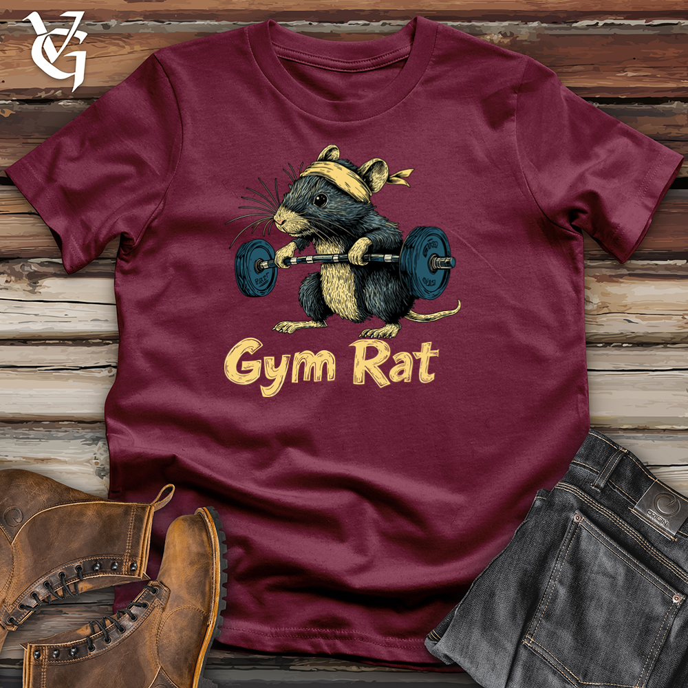 Viking Goods Gym Rat Softstyle Tee Maroon / S