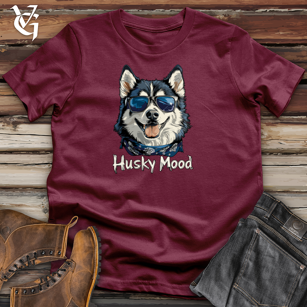 Viking Goods Husky Mood Softstyle Tee Maroon / S