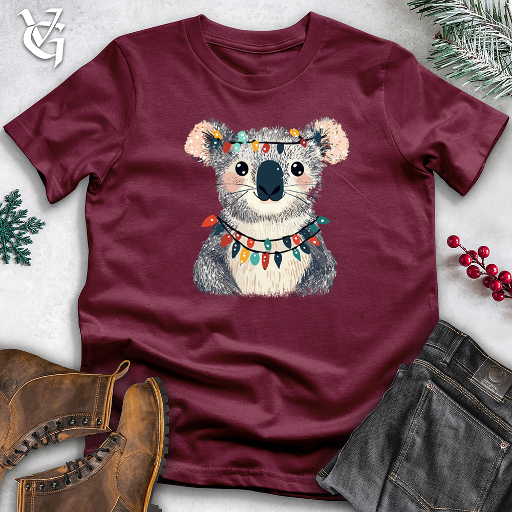 Viking Goods Koala Lights Softstyle Tee Maroon / S