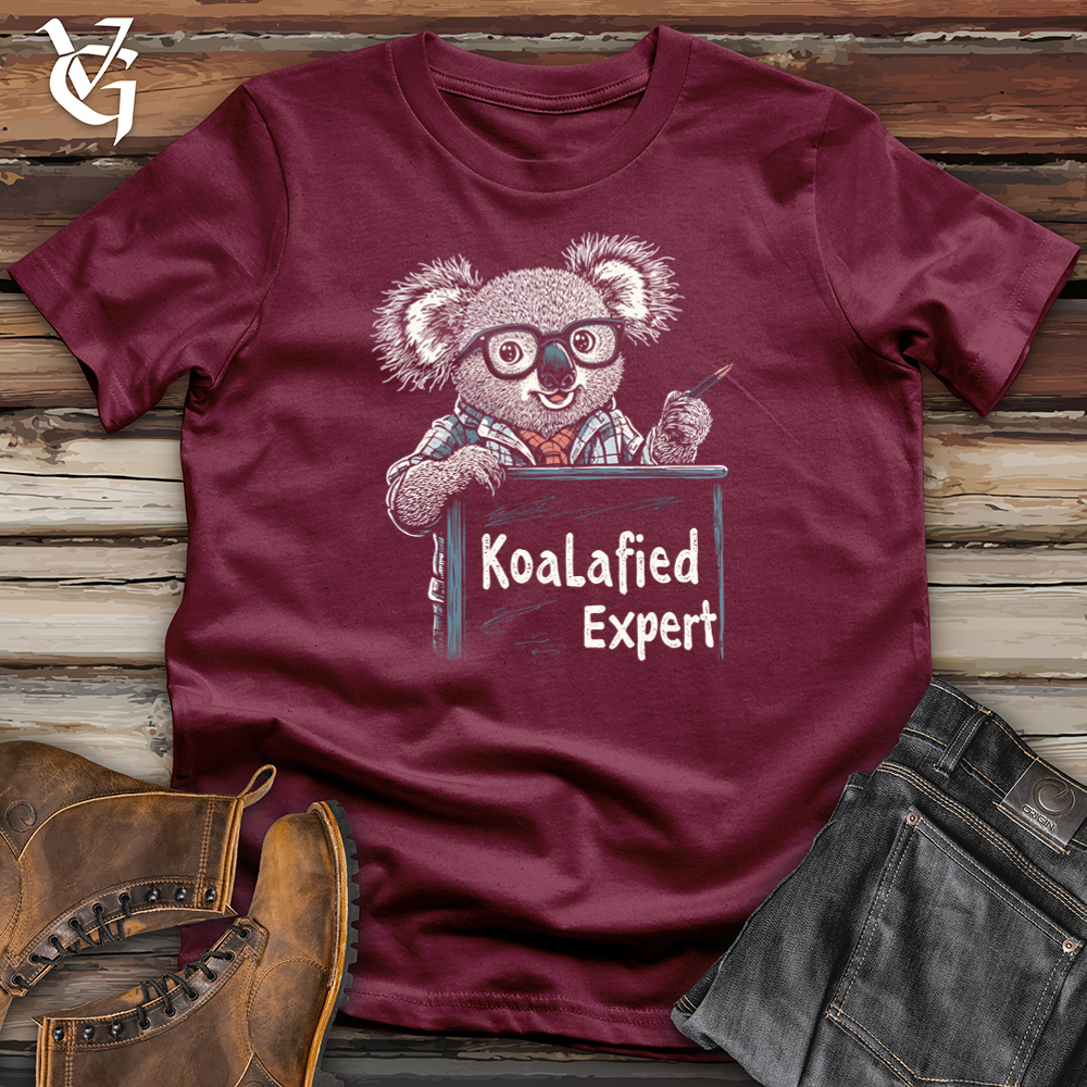 Viking Goods Koalafied Expert Softstyle Tee Maroon / S