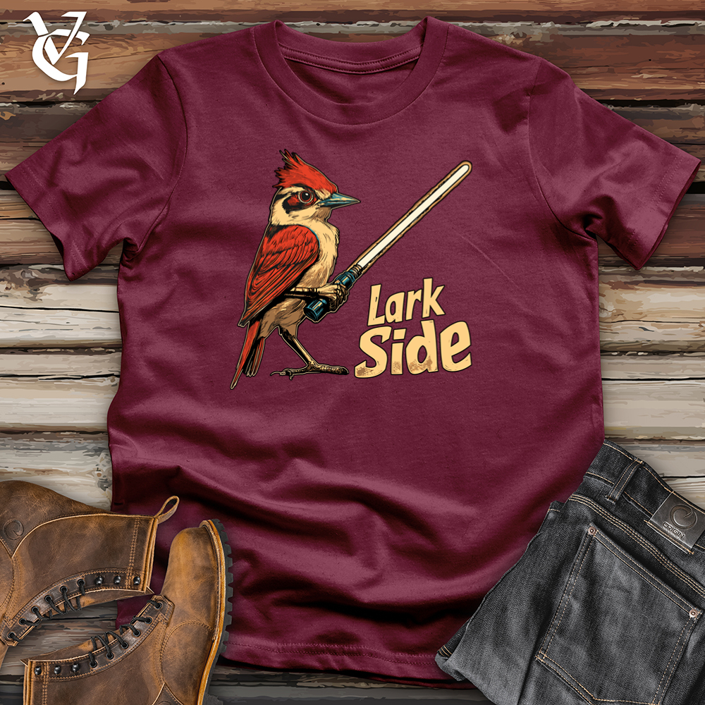 Viking Goods Lark Side Softstyle Tee Maroon / S