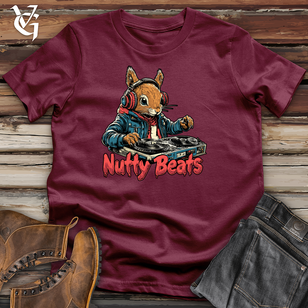 Viking Goods Nutty Beats Softstyle Tee Maroon / S