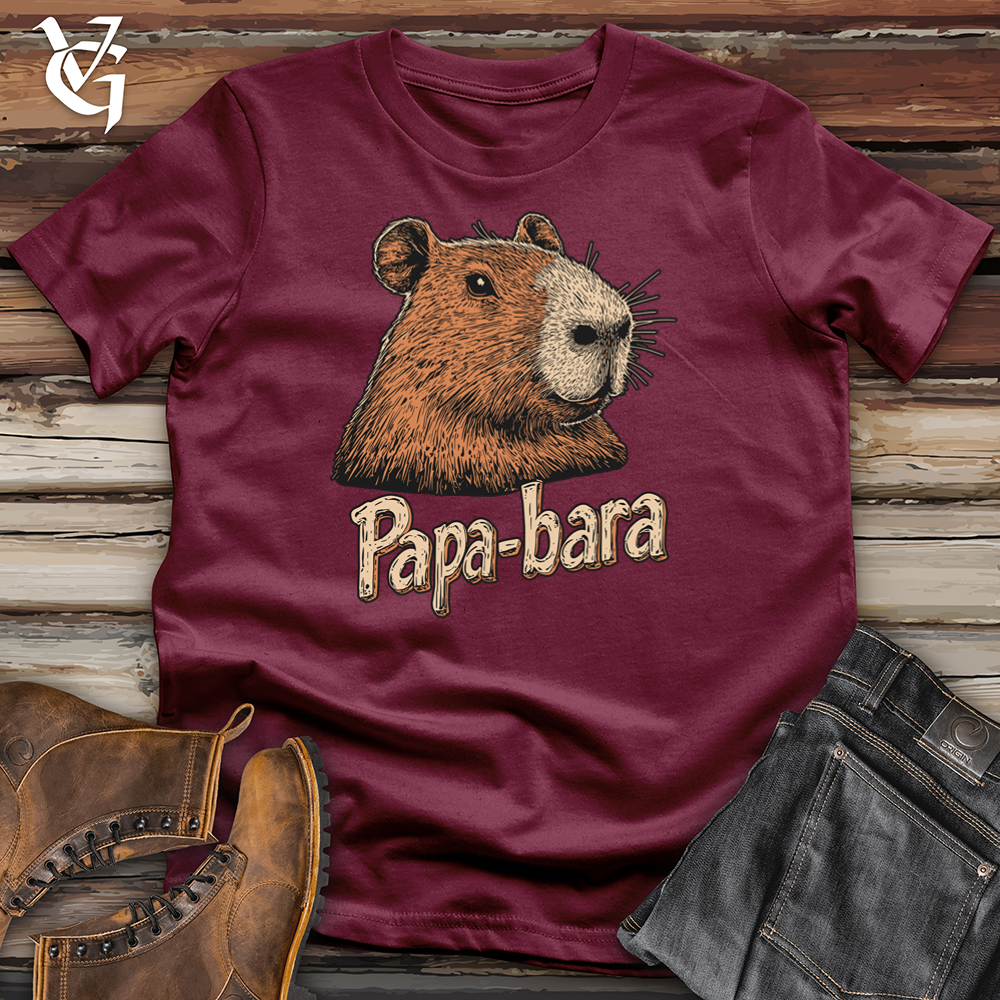 Viking Goods Papa Bara Softstyle Tee Maroon / S