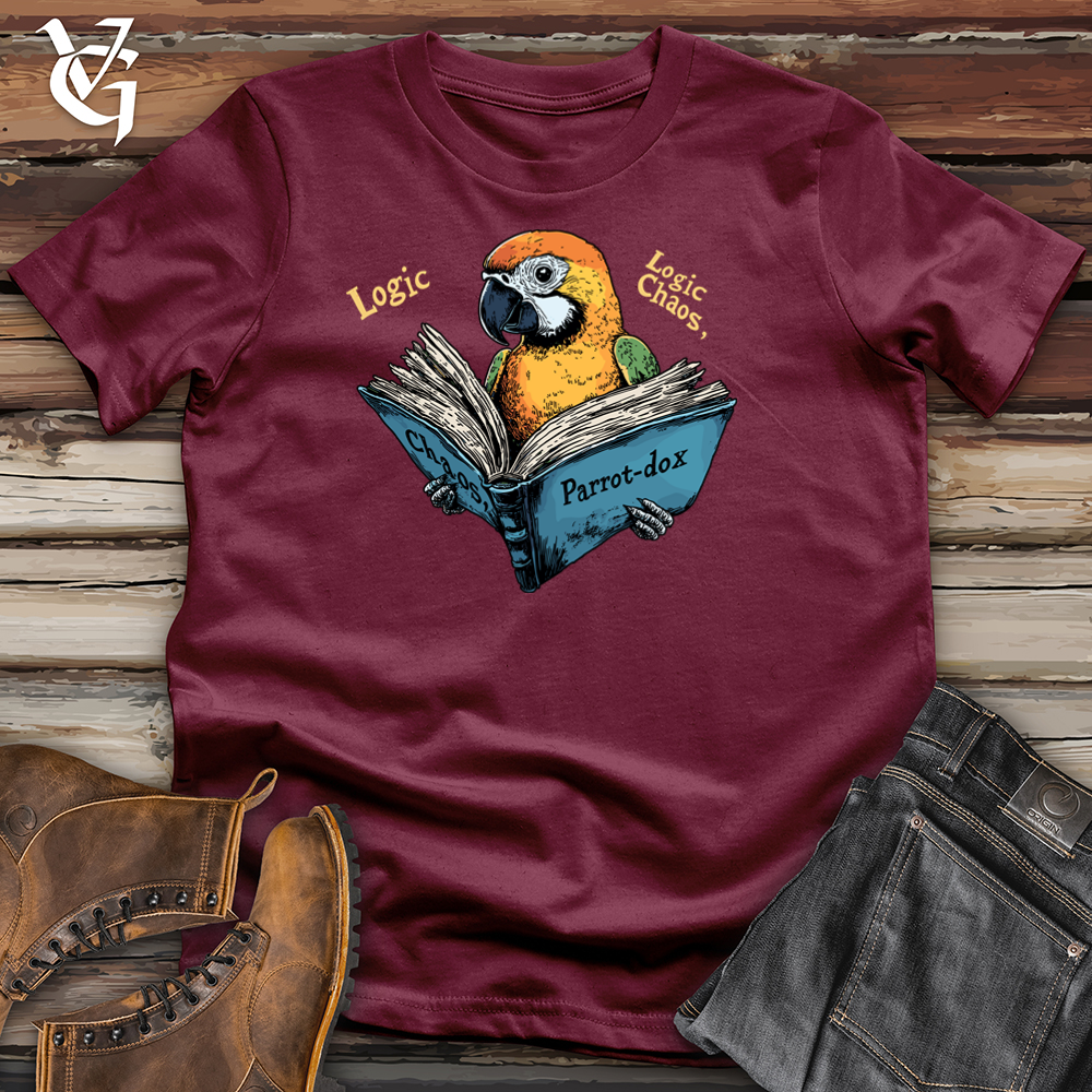 Viking Goods Parrotdox Softstyle Tee Maroon / S