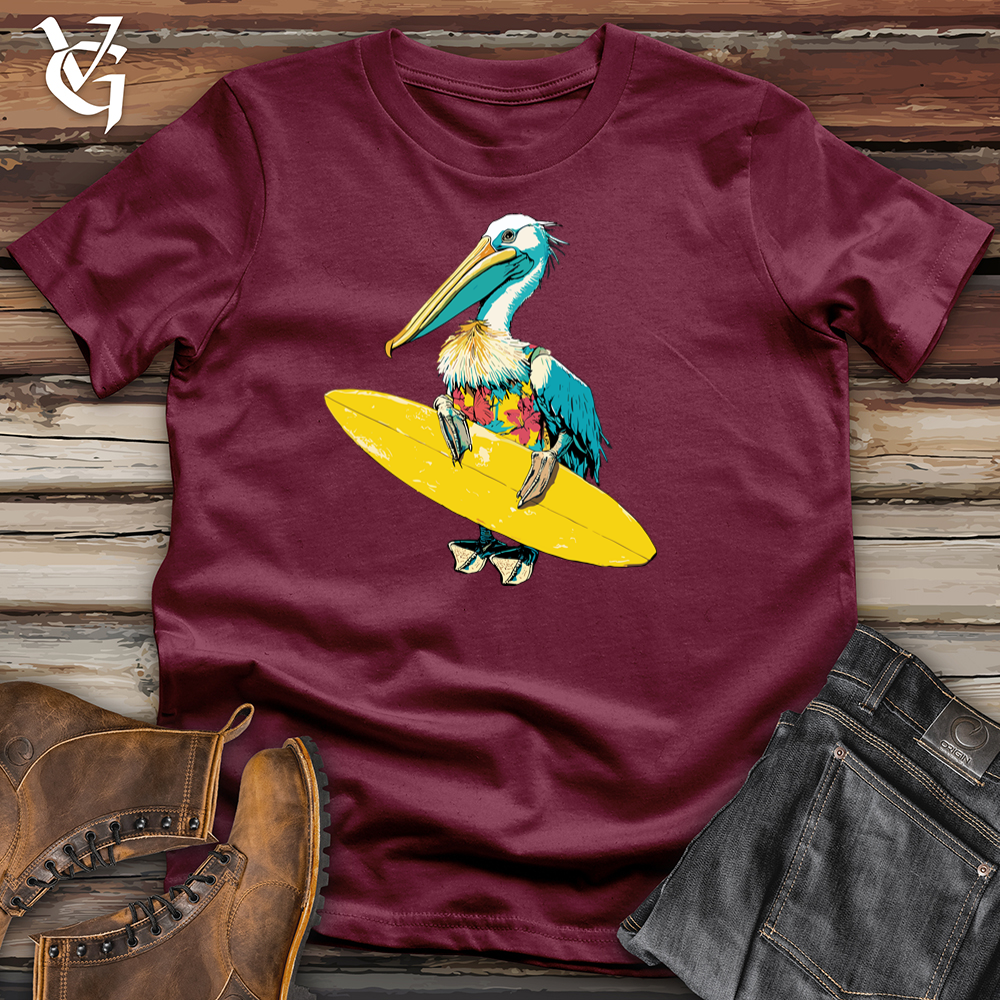 Viking Goods Pelican Surf Softstyle Tee Maroon / S