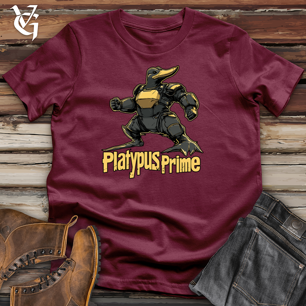 Viking Goods Platypus Prime Softstyle Tee Maroon / S