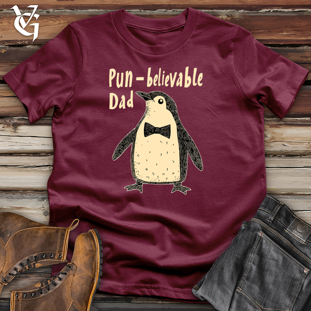 Viking Goods PunBelievable Dad Softstyle Tee Maroon / S