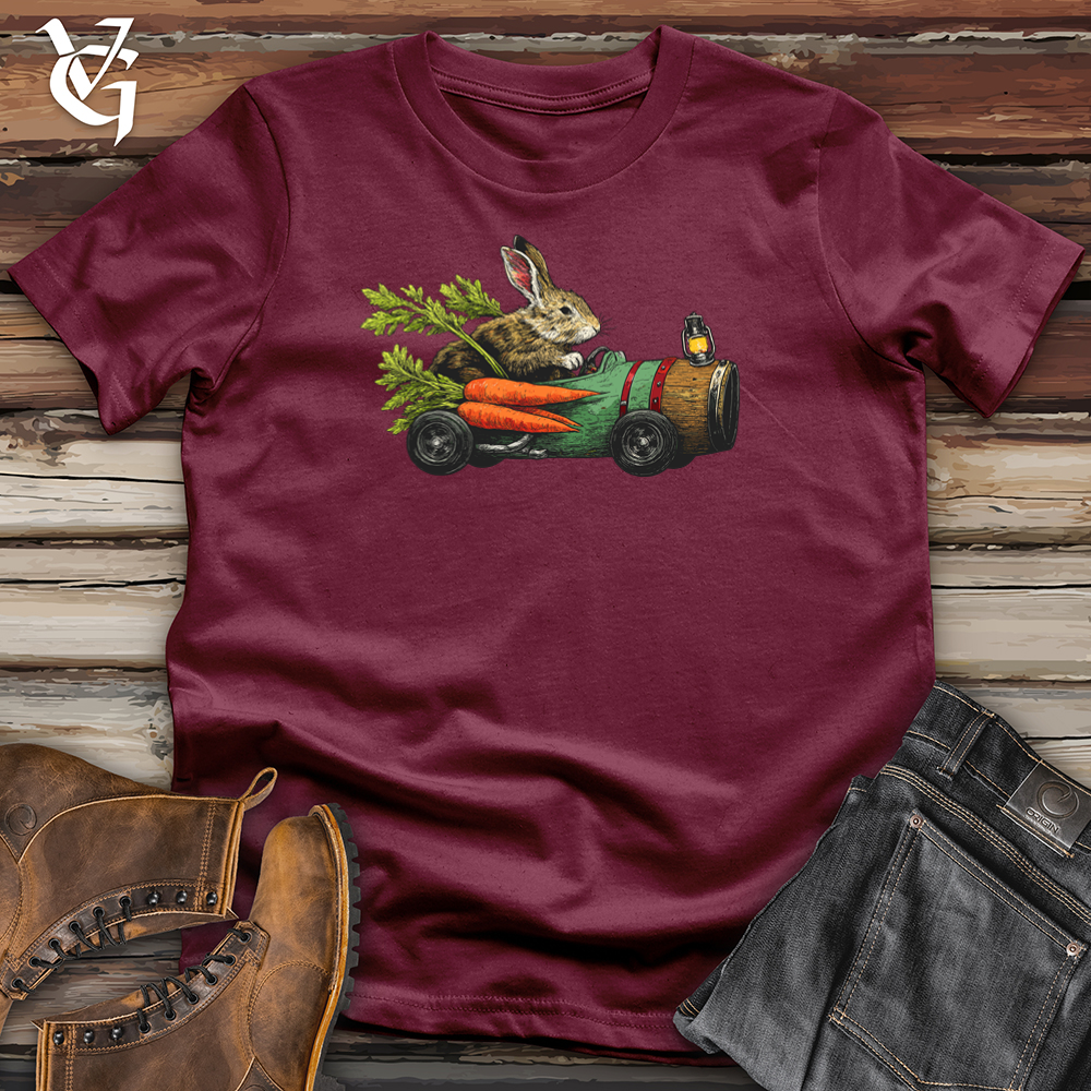 Viking Goods Rabbit Carrot Car Softstyle Tee Maroon / S
