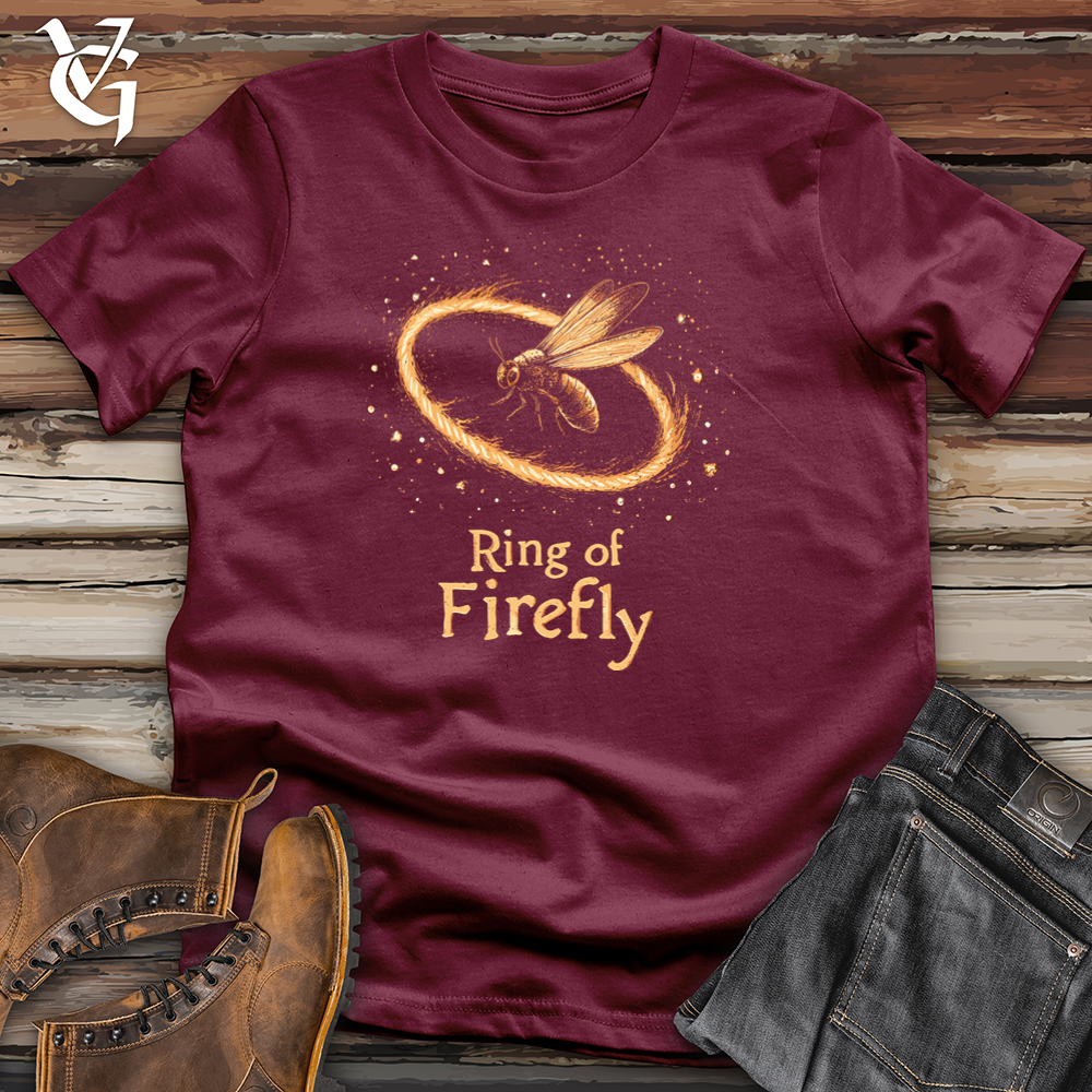 Viking Goods Ring Of Firefly Softstyle Tee Maroon / S