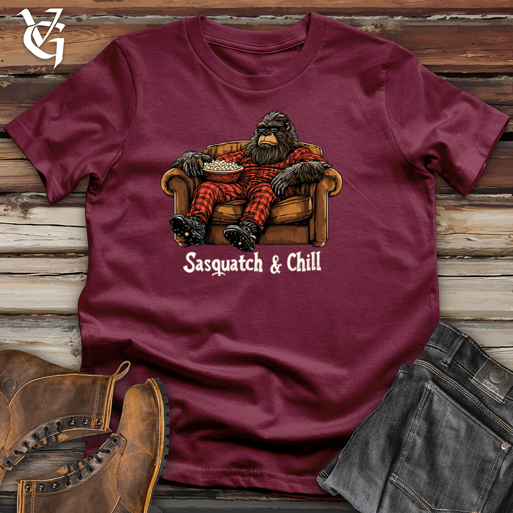 Viking Goods Sasquatch &amp; Chill Softstyle Tee Maroon / S