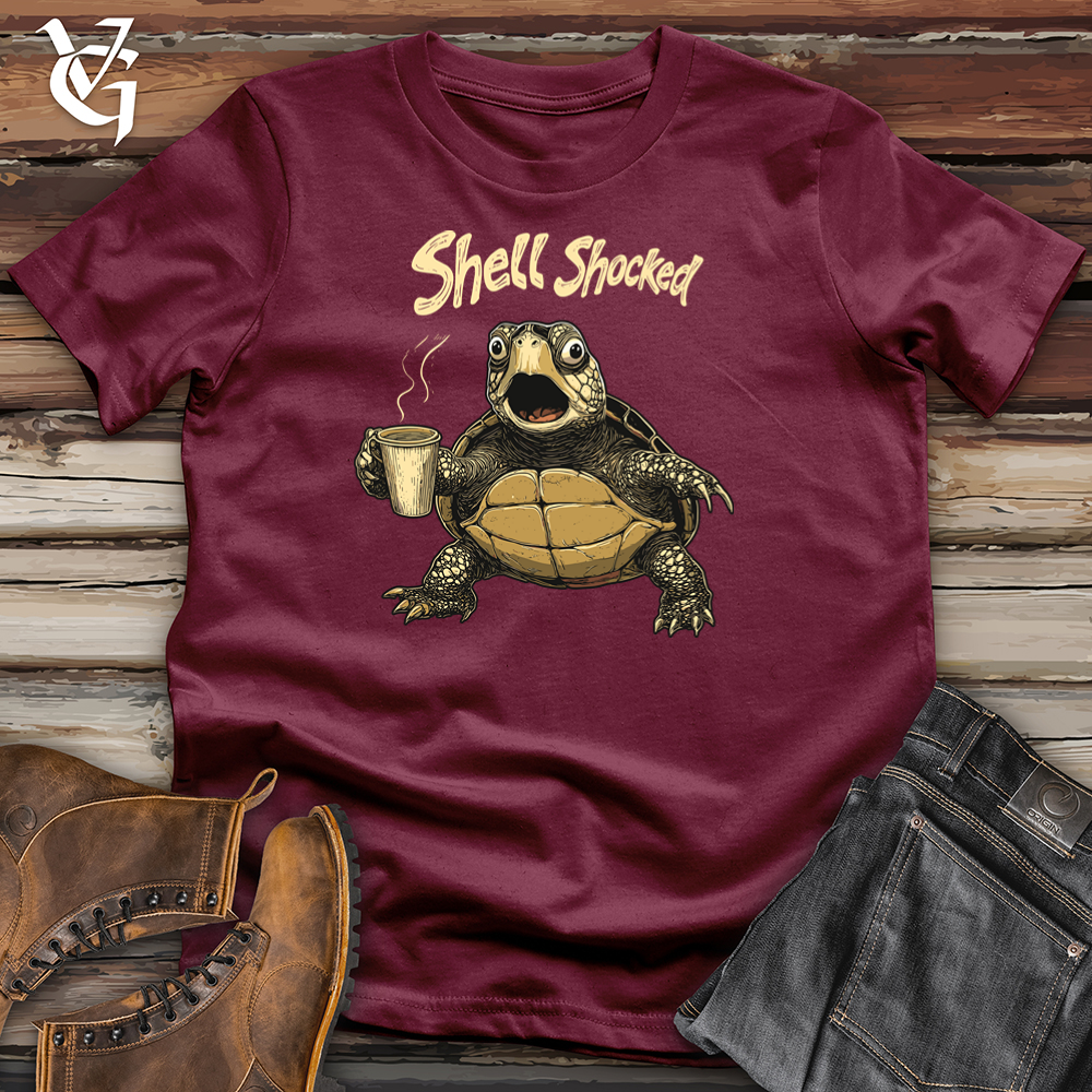 Viking Goods Shell Shocked Softstyle Tee Maroon / S