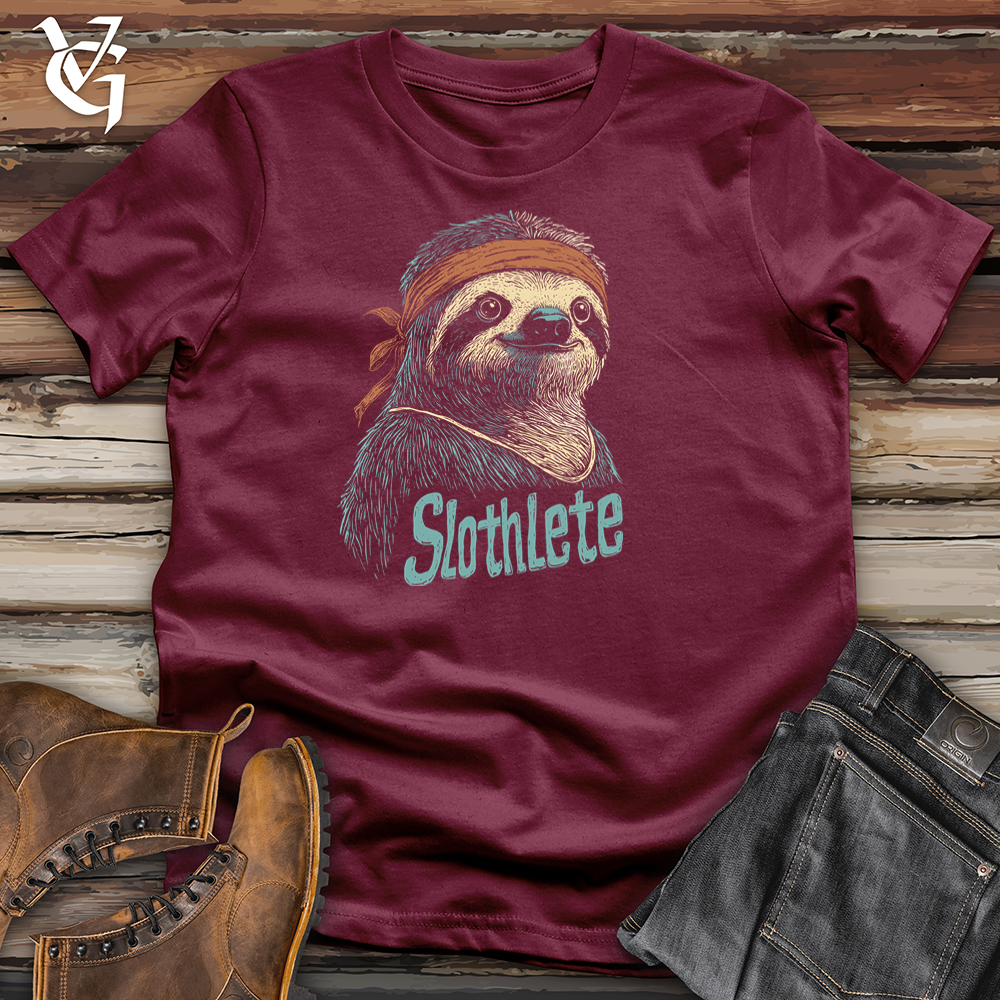 Viking Goods Slothlete Softstyle Tee Maroon / S