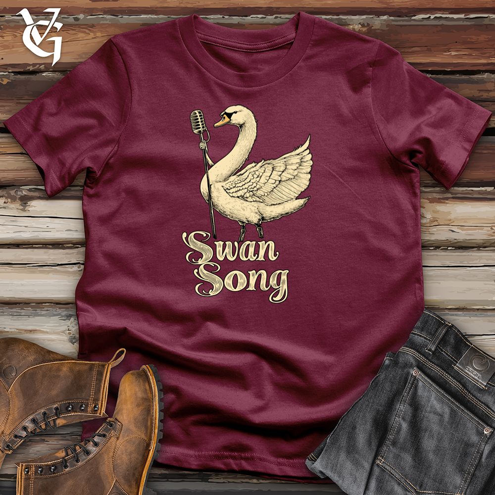Viking Goods Swan Song Softstyle Tee Maroon / S