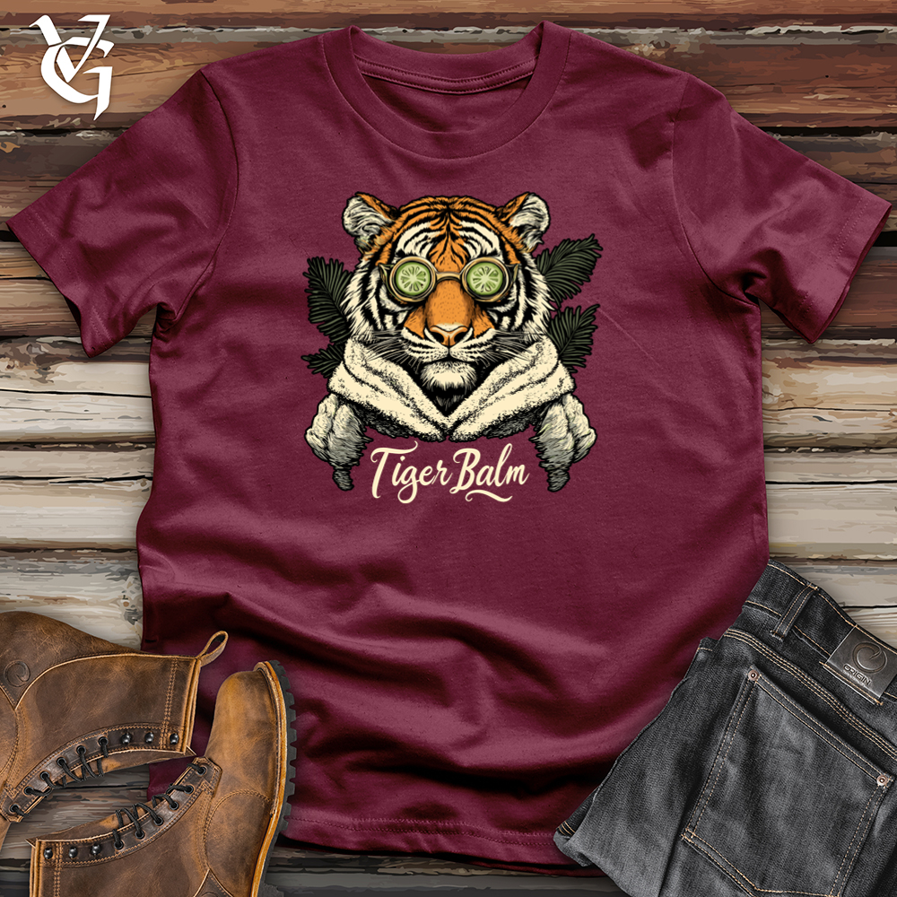 Viking Goods Tiger Balm Softstyle Tee Maroon / S