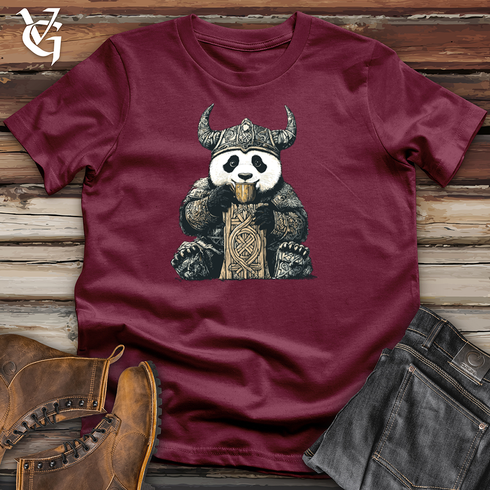 Viking Goods Viking Panda Softstyle Tee Maroon / S