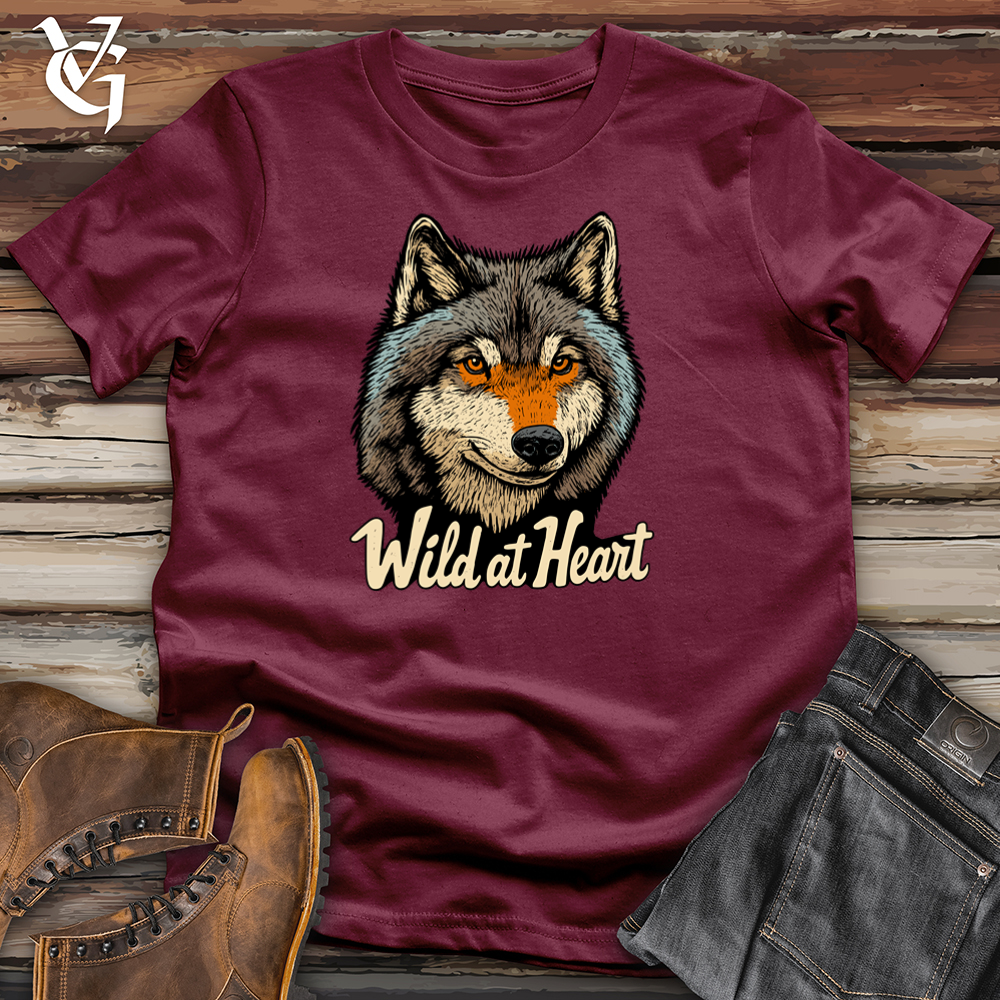 Viking Goods Wild at Heart Softstyle Tee Maroon / S