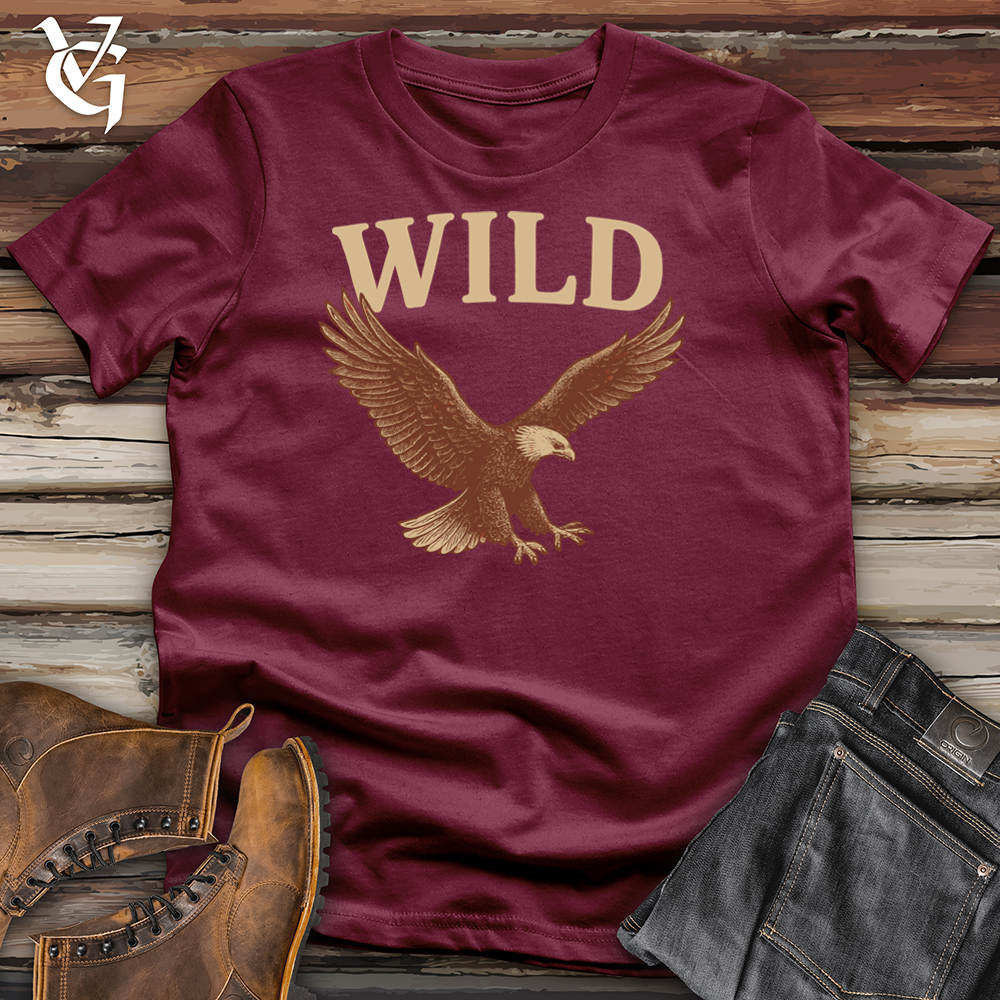 Viking Goods Wild Flying Eagle Softstyle Tee Maroon / S