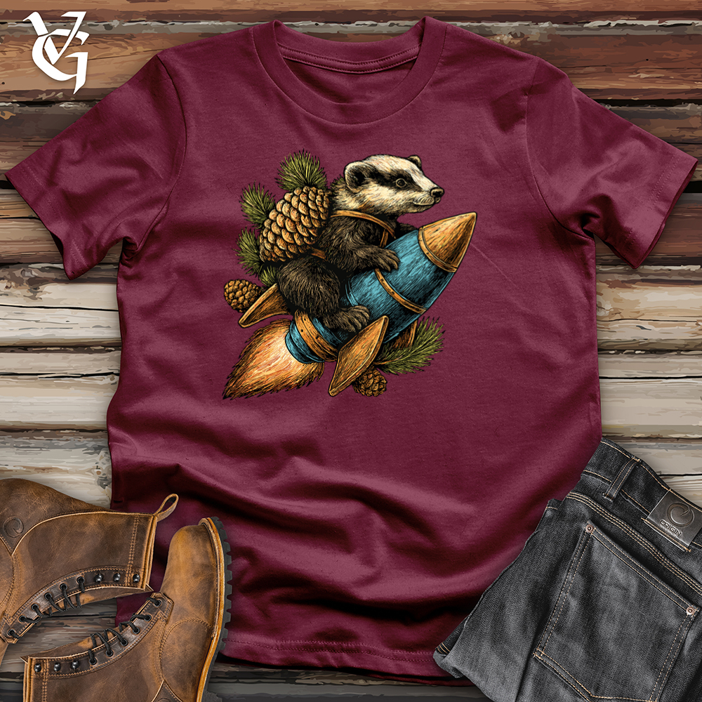 Viking Goods Wolverine Pinecone Rocket Softstyle Tee Maroon / S