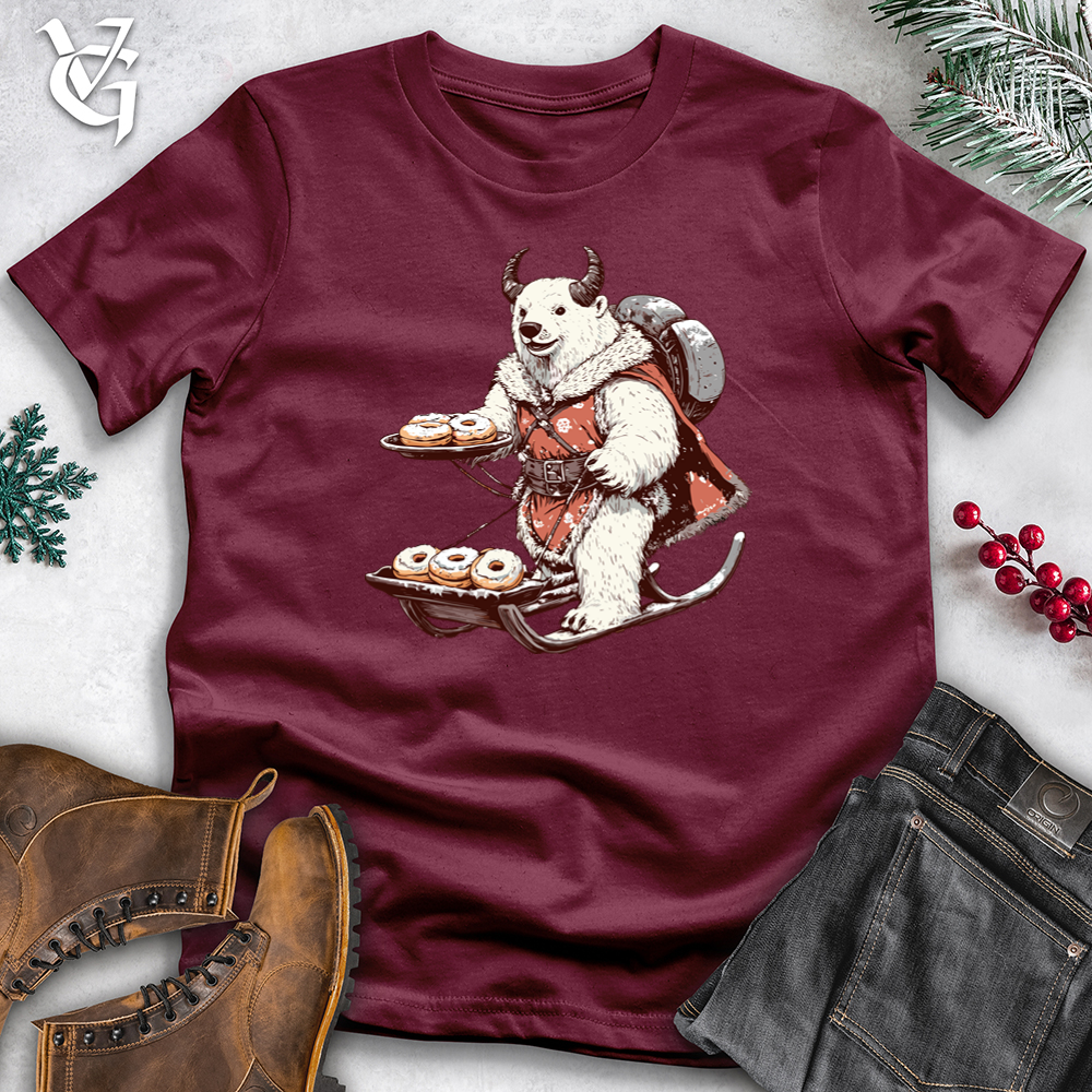 Viking Goods Arctic Donut Delivery Softstyle Tee Maroon / XS