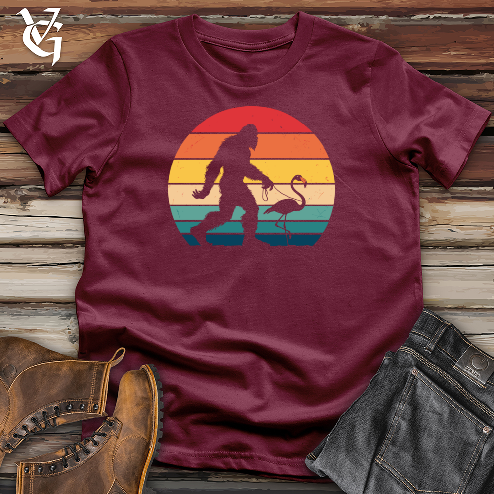 Viking Goods Sasquatch Flamingo Walk Softstyle Tee Maroon / XS
