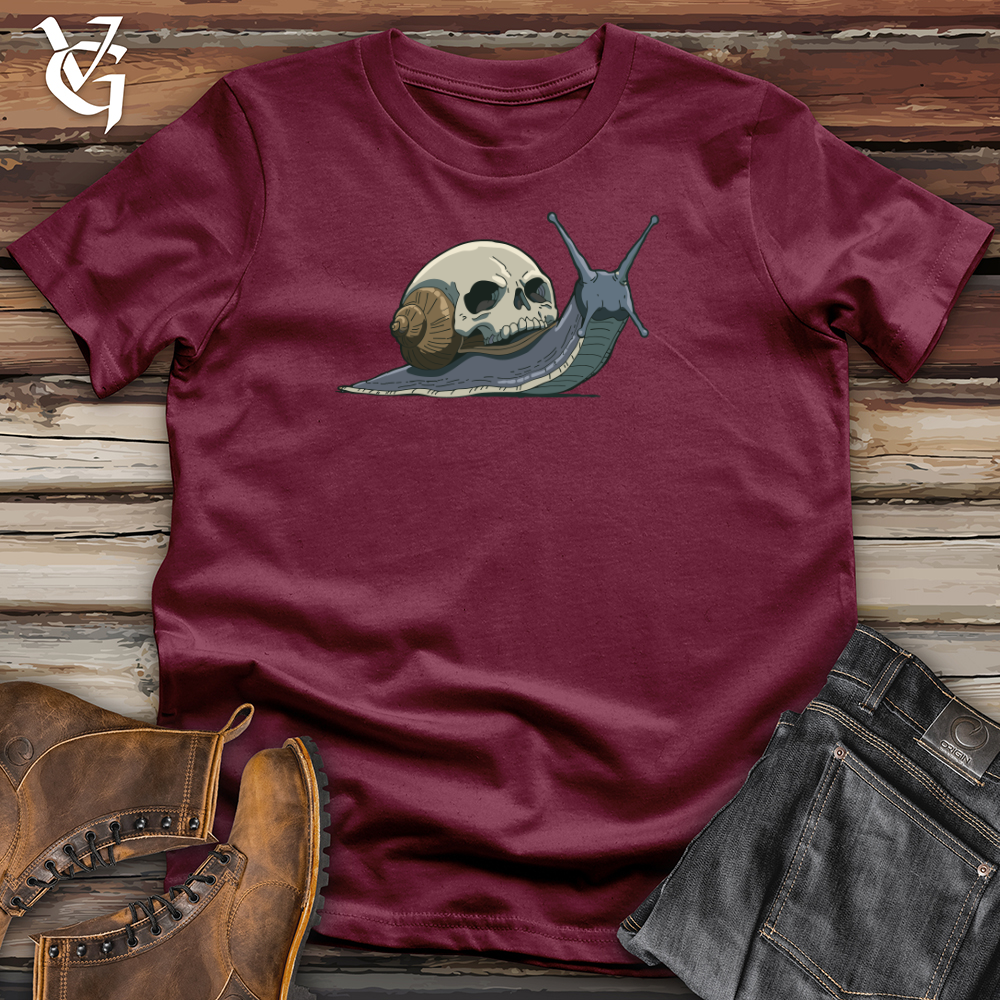 Viking Goods Skull Snail Softstyle Tee Maroon / XS