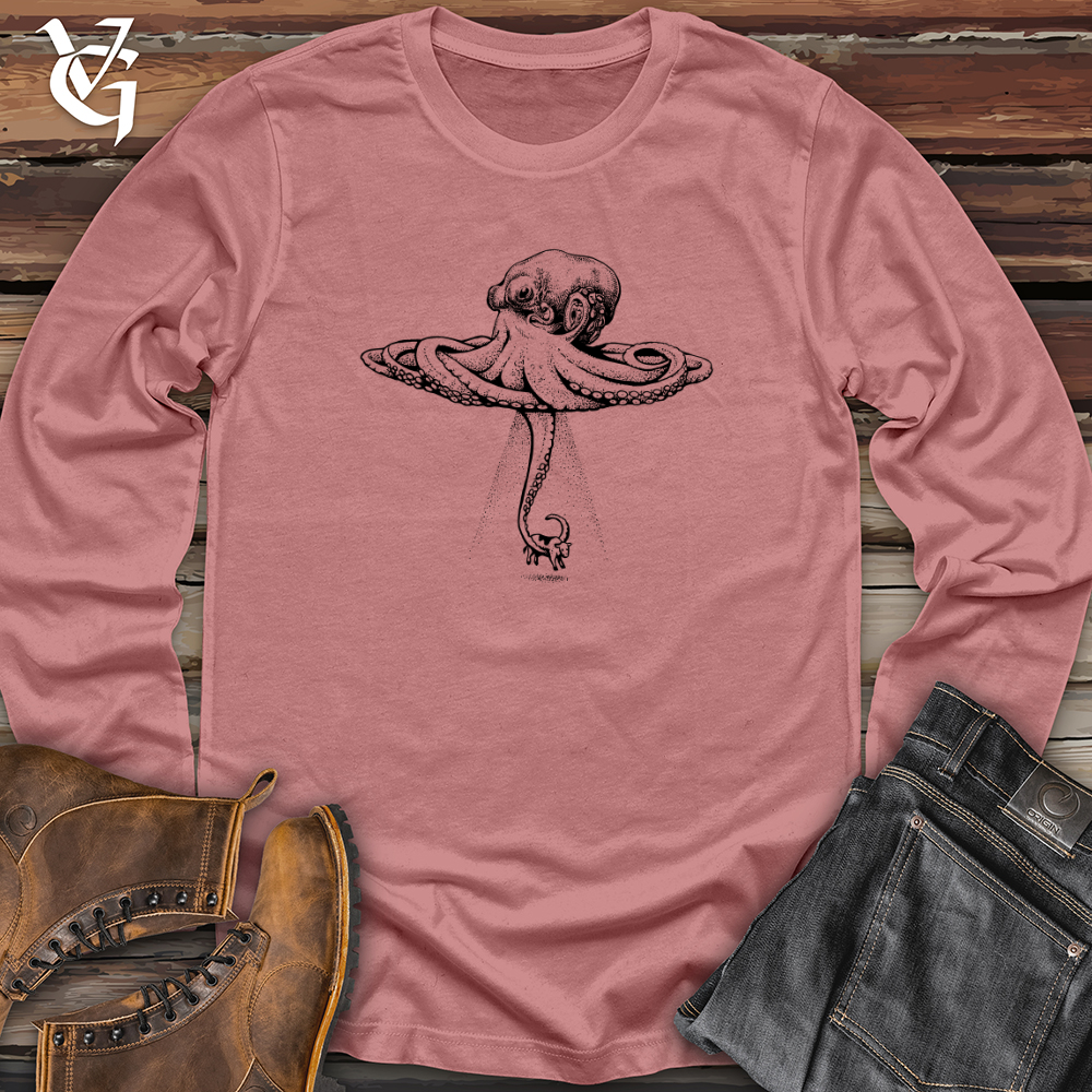 Viking Goods Octopus UFO Long Sleeve Mauve / L
