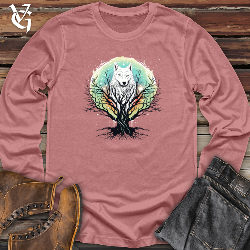 Viking Goods Wolf Spirit Harmony Long Sleeve Mauve / L