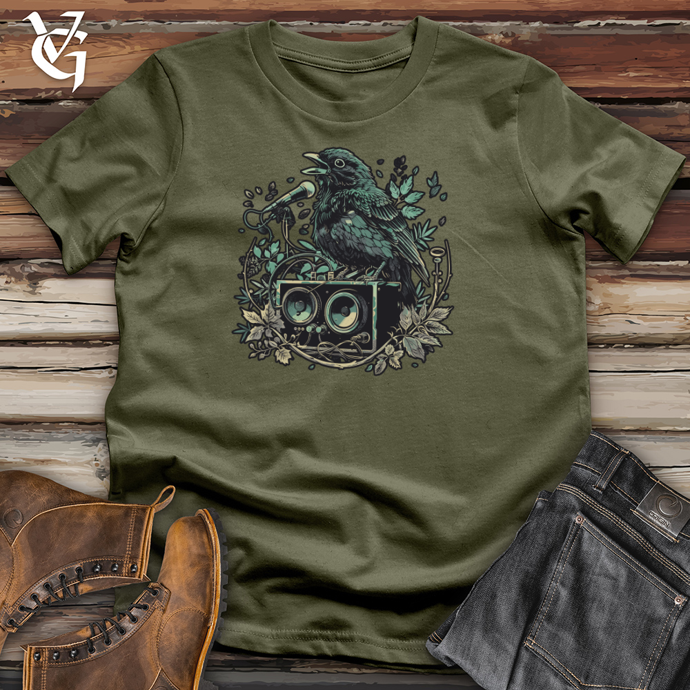 Viking Goods Acoustic Avian Maestro Cotton Tee Military Green / L