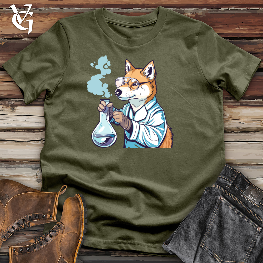 Viking Goods Akita Chemist Curiosity Cotton Tee Military Green / L