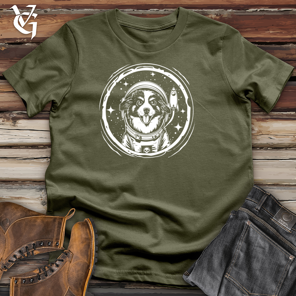 Viking Goods Aussie Astronaut Adventure Cotton Tee Military Green / L