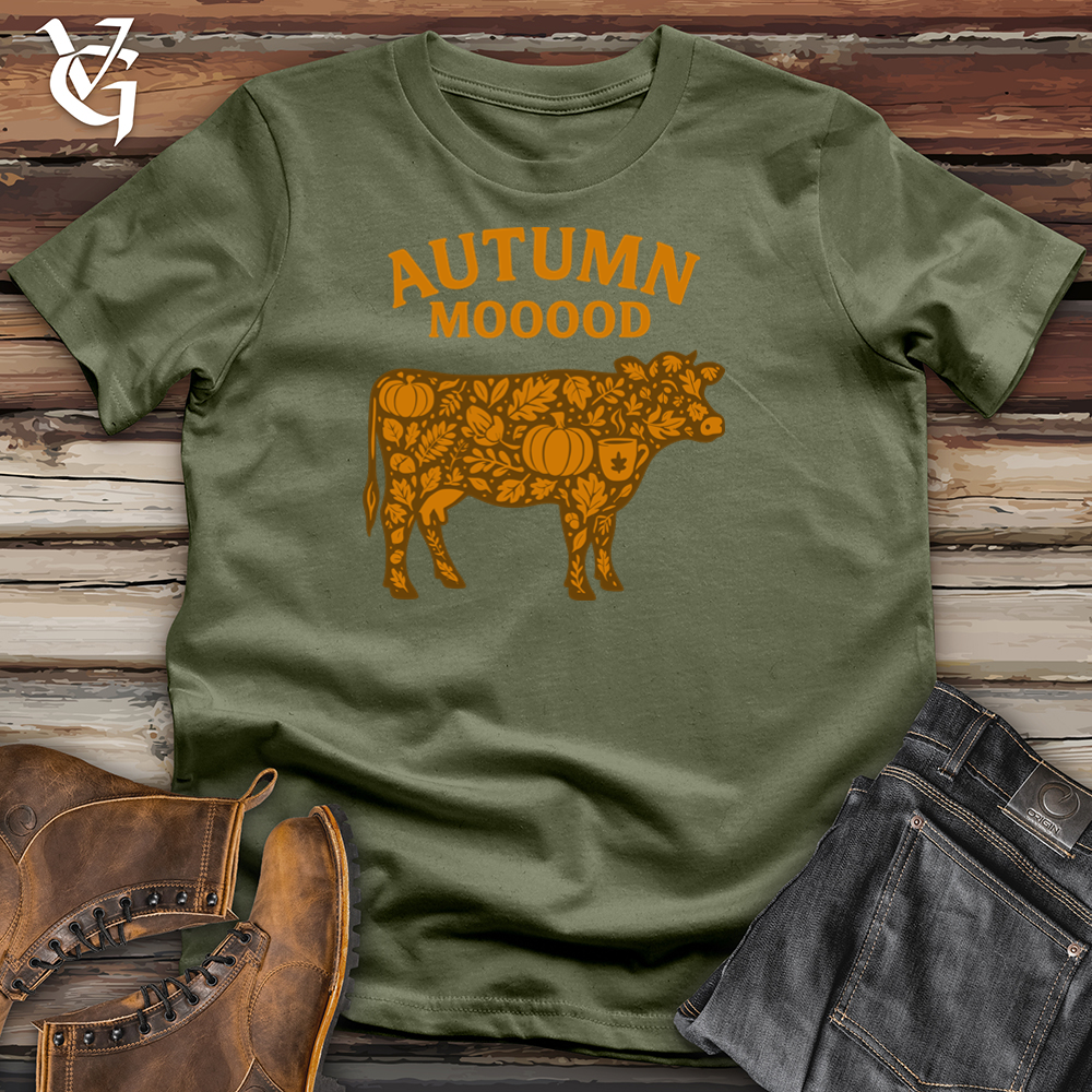 Viking Goods Autumn Mooood Softstyle Tee Military Green / L