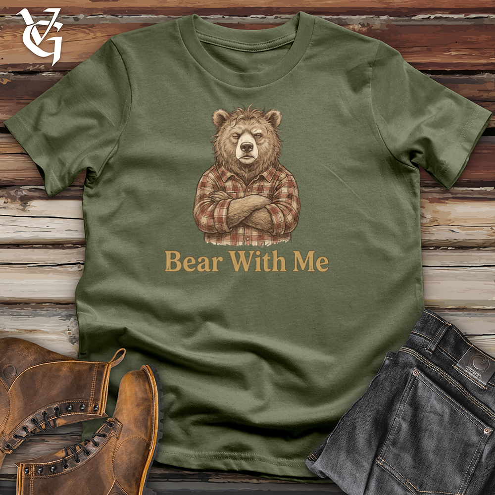Viking Goods Bear With Me Tee Military Green / L