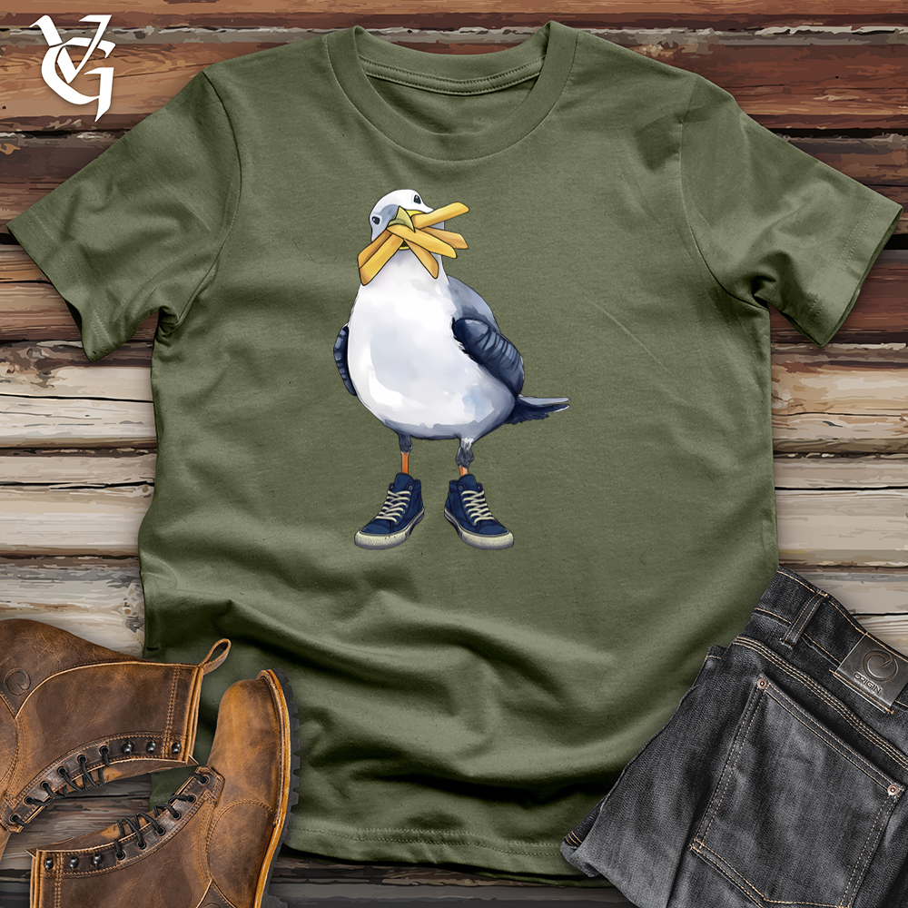 Viking Goods Boardwalk Seagull Tee Military Green / L